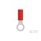 Te Connectivity Ring Terminal, #10 Stud Size, 16 AWG, 300 V, Nylon Insulated, Red 8-36154-5 - alternate 2